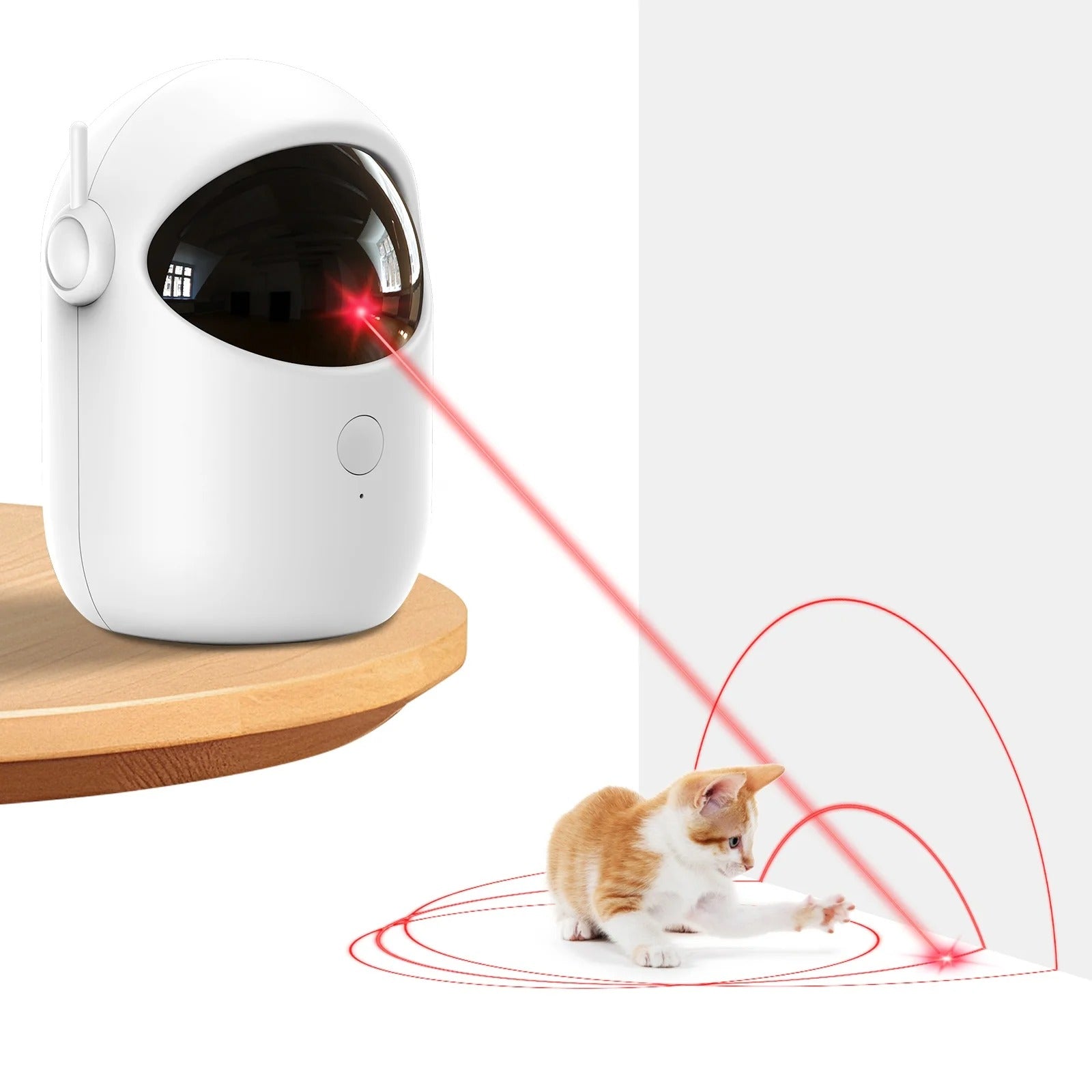 PawMotion Orbit Laser Cat Toy