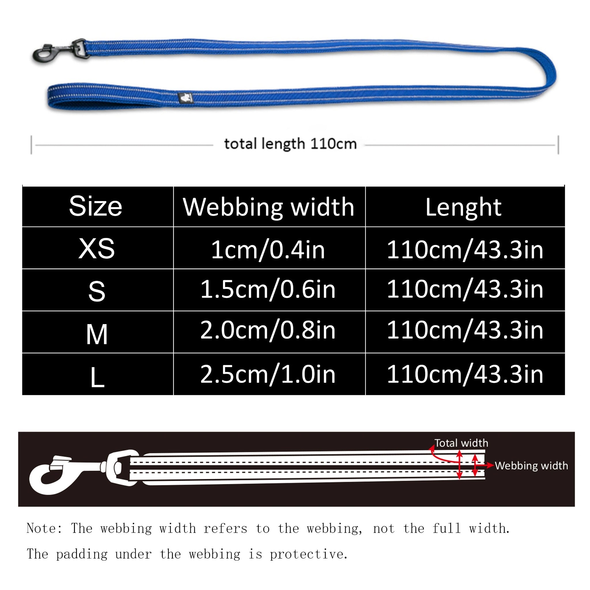 PawMotion Reflective Dog Leash