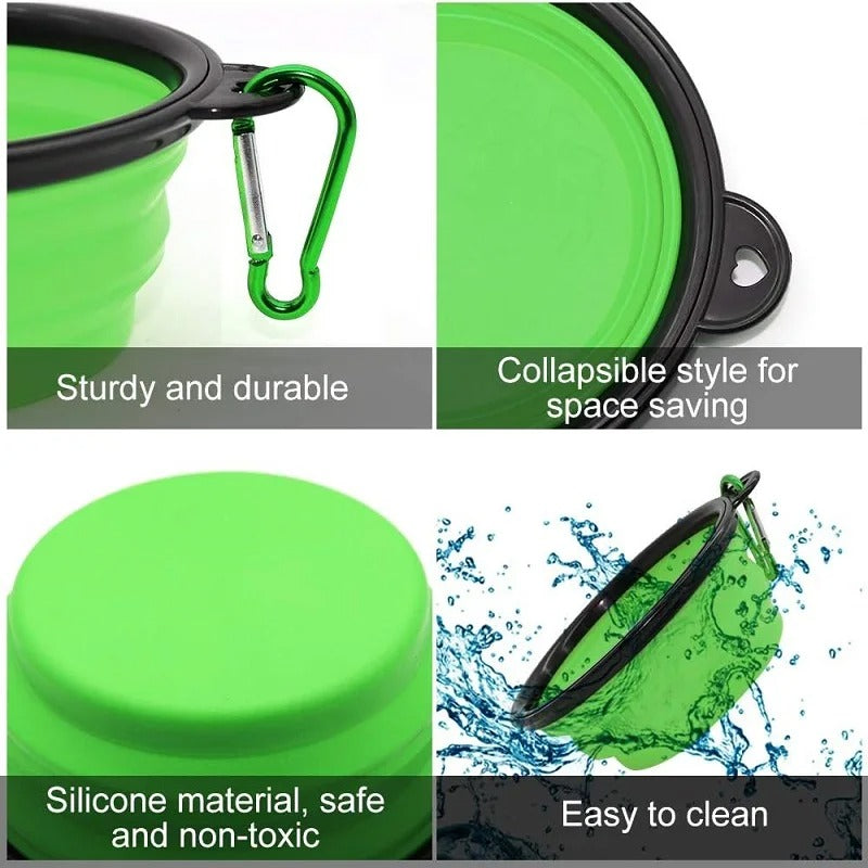 PawMotion Foldable Travel Bowl