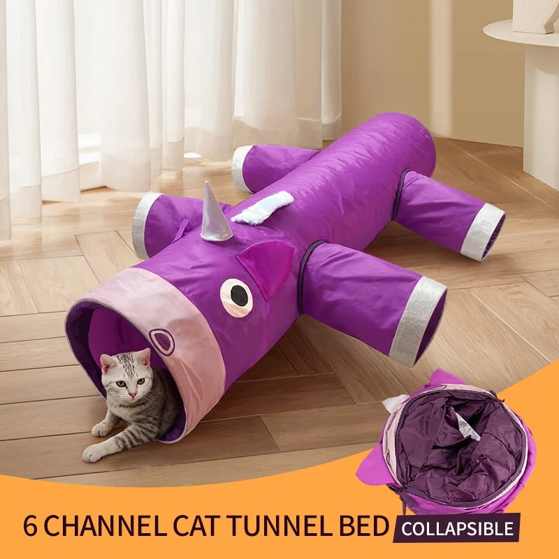PawMotion Cat Tunnel Toy