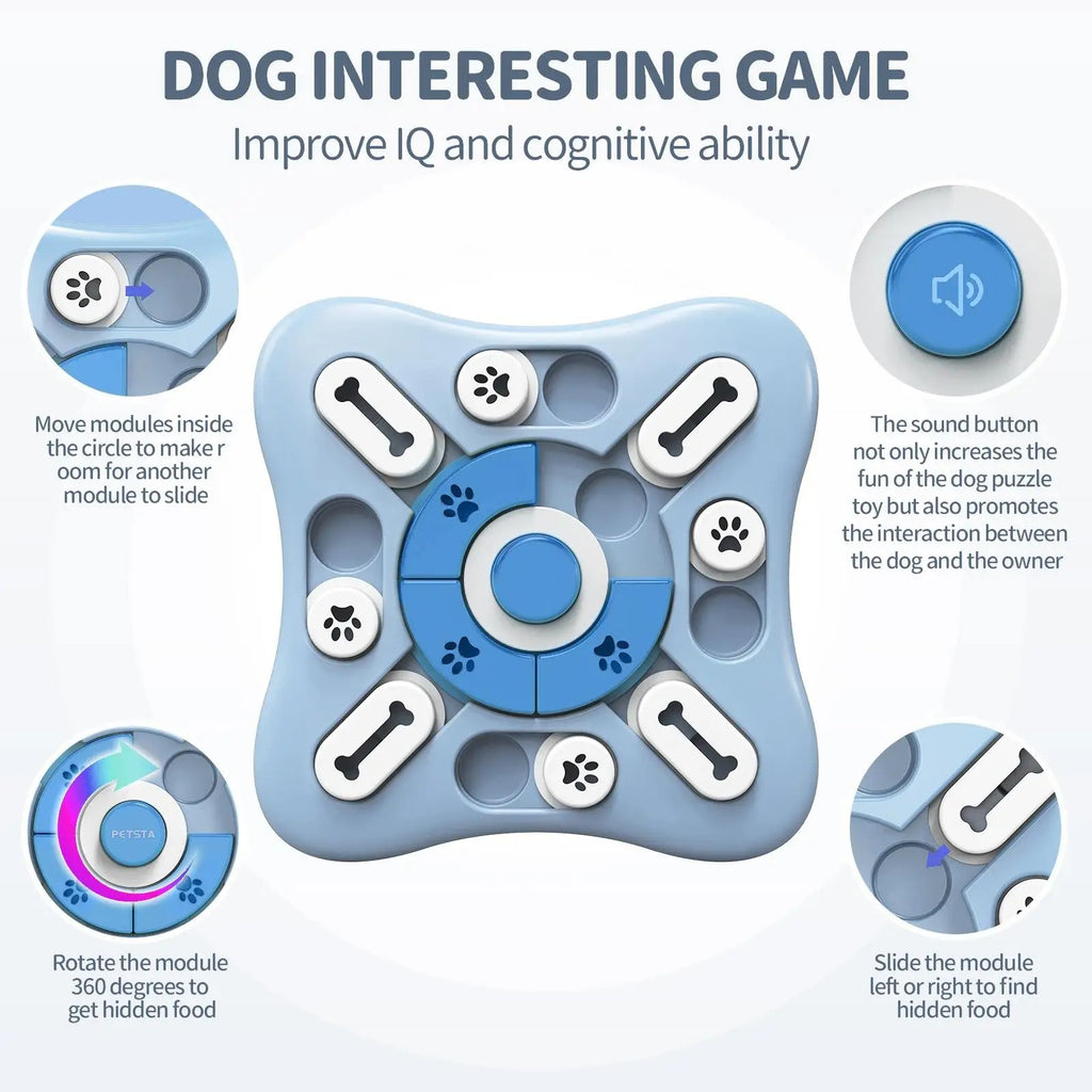 PawMotion Treat Puzzle Toy