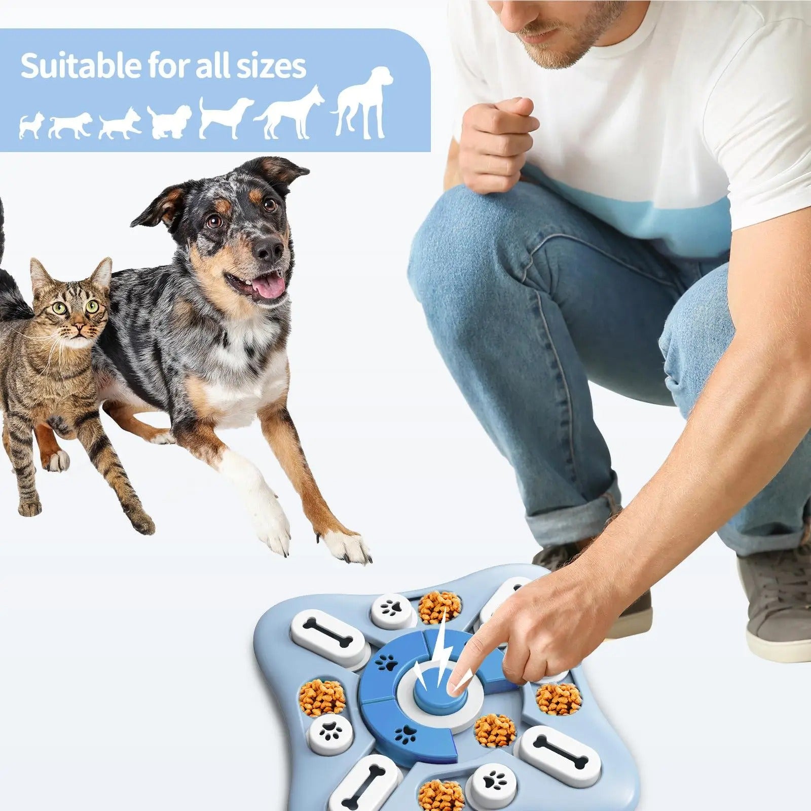 PawMotion Treat Puzzle Toy
